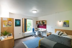 A large double student flat at our Pontypridd accommodation block