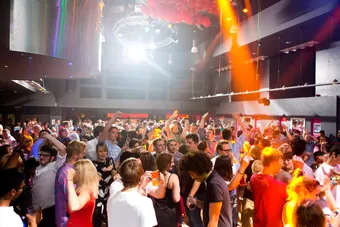 A freshers party at the Students Union in Treforest