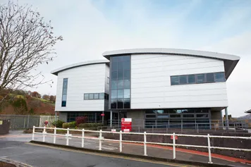 Aneurin Bevan building in Glyntaff, Pontypridd.
