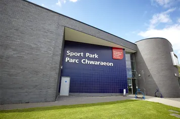 Exterior shot of USW's Sport Park
