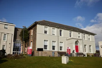 The University's Ty Crawshays building at Treforest, Pontypridd.
