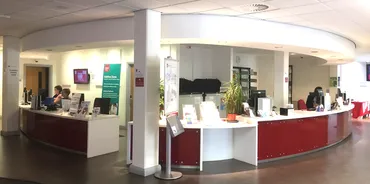 Treforest campus avice zone desk