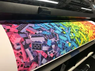 Large format poster printer