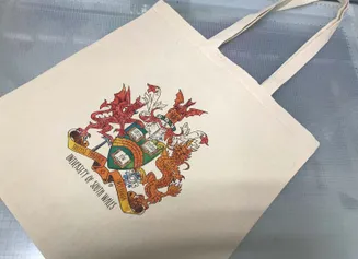 personalised tote bag printed at USW Printing and Design