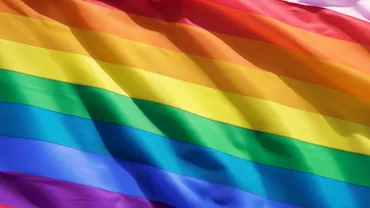 pride flag representing the LGBT community