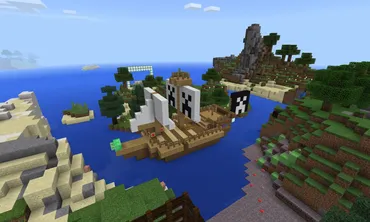 A Litcraft version of Treasure Island