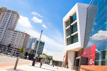 USW's Cardiff Campus from the outside