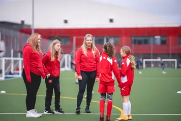 Students at USW's sport park