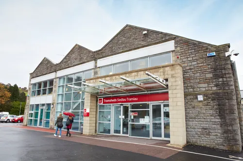 Exterior shot of the University Clinical Simulation Centre, Tramsheds.