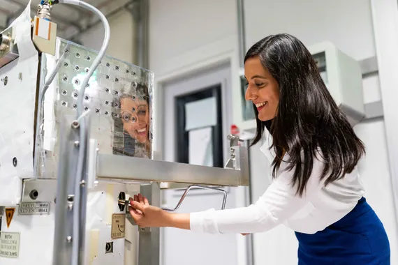 Female engineer