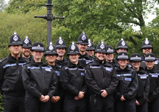 Dorset Police Officers start apprenticeships
