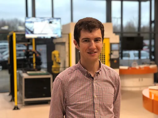 USW graduate Matthew Hunter, Design Development Engineer and former apprentice at global engineering company, Renishaw, was awarded the Frederic Barnes Waldron 'Best Student' award March 2021