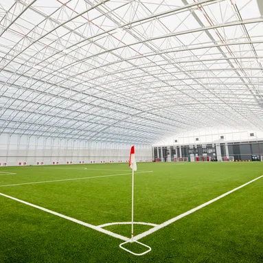 The indoor 3G pitch at USW Sports Park