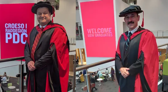 Gareth Williams and John Davies