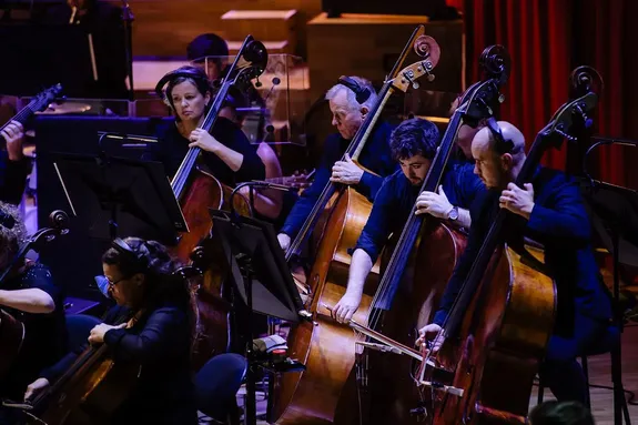 The BBC National Orchestra and Chorus of Wales perform in concert