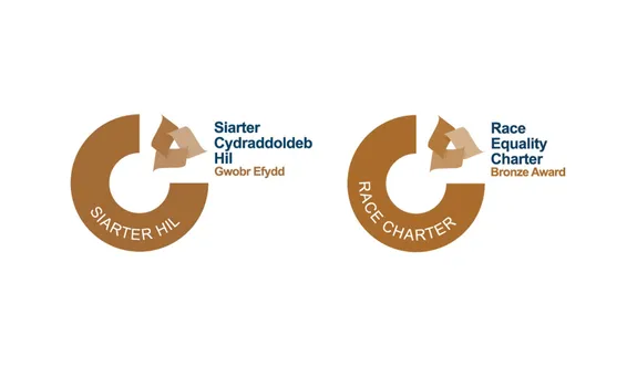 The logo of the Race Equality Charter bronze award