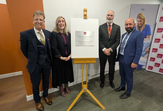 Yr Athro David Byfield, Sarah Murphy MS, Dr Rob Orford, Dr James Gravelle