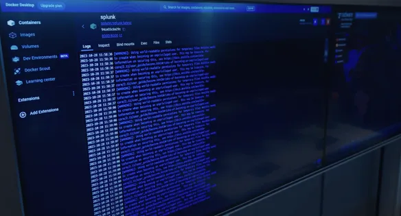 An image of code on a screen