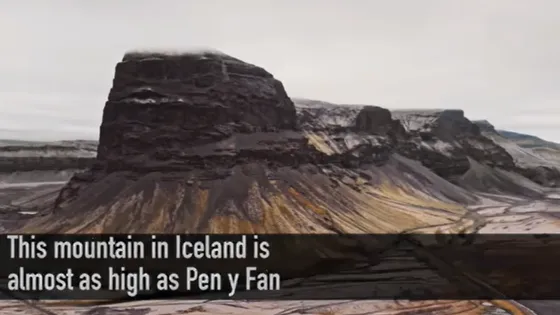 Thumbnail of Iceland volcano vid