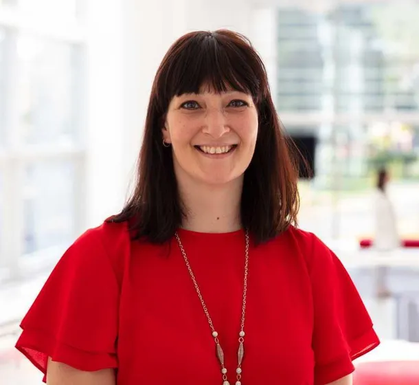 Dr Helen Jones smiling at the camera.