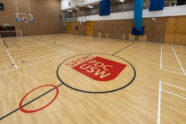 The FitZone sports hall