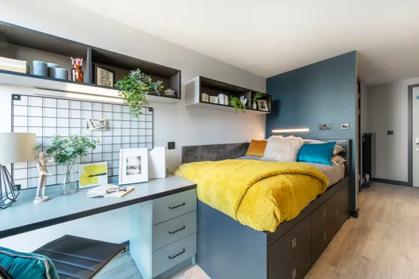 Accessible room based at Zenith in Cardiff