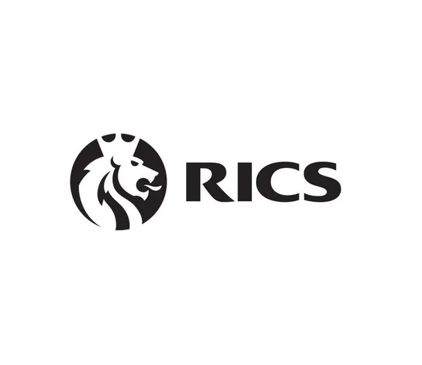 The logo of the Royal Institution of Chartered Surveyors - it shows a lion and 
