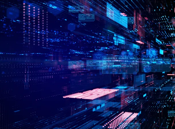 Abstract digital screens