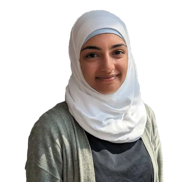 A cutout of Mareah Ali smiling at the camera