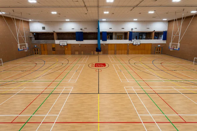 The FitZone sports hall