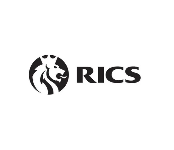 The logo of the Royal Institution of Chartered Surveyors - it shows a lion and 