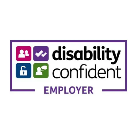 The disability confident employer logo