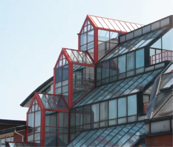 The University of Wales College Newport building in 1996