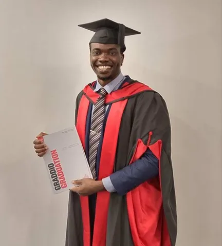 Albert, MSc Public Health graduate
