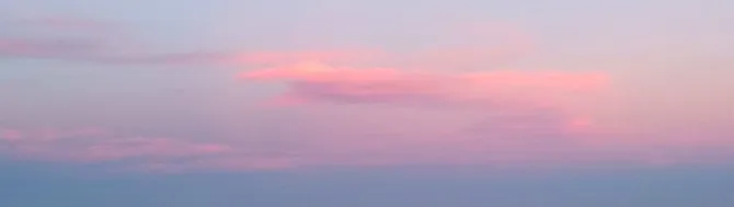 Pink sky sunset