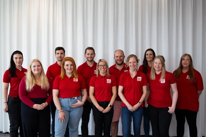 student recruitment team at USW