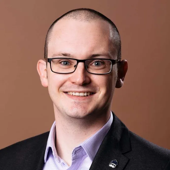 Headshot of Dr Marc Reid, UKRI Future Leaders Fellow at the University of Strathclyde