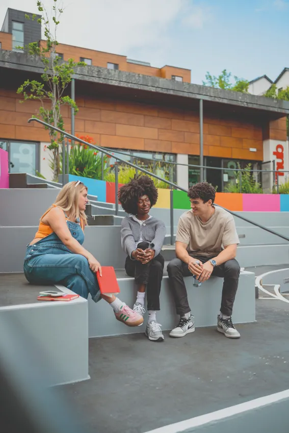 student-life-outside-treforest-accommodation