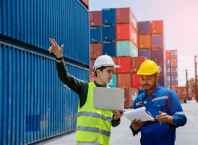 Supply chain employees