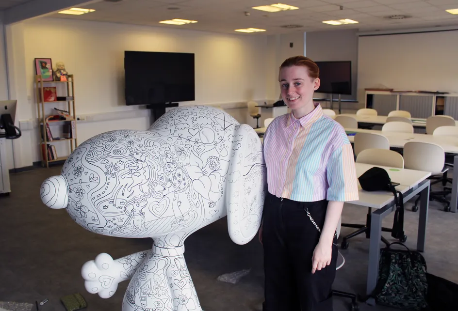 Alison Howard with Snoopy.jpg