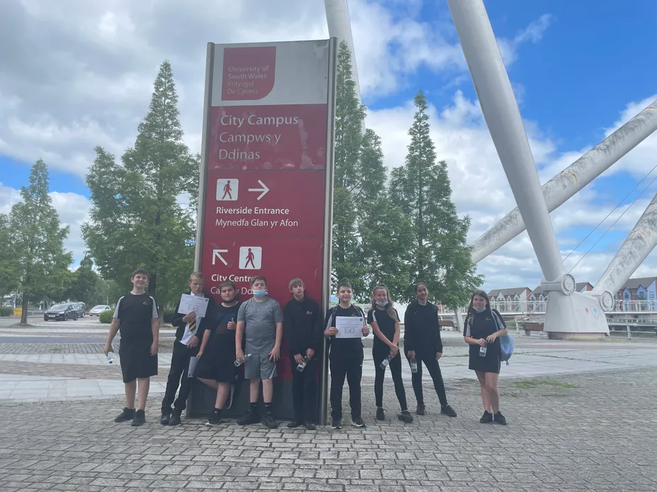 Newport high school cyber security trip