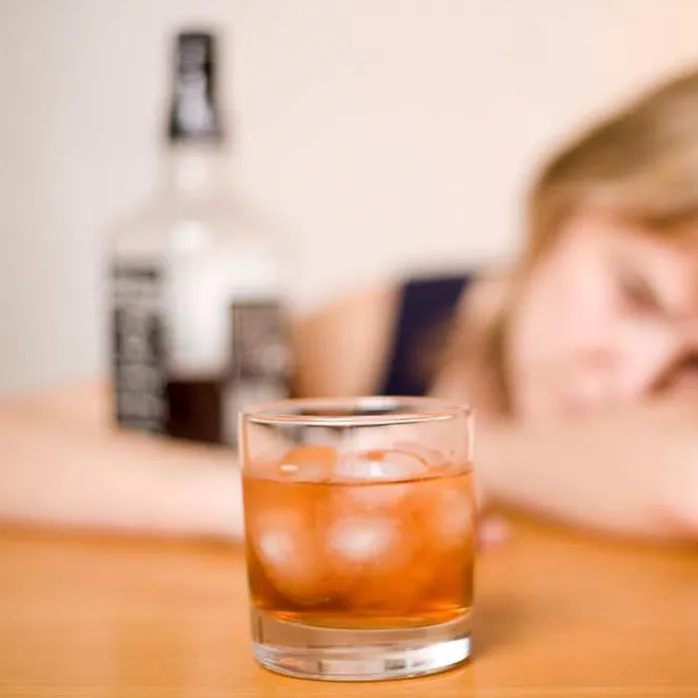 Alcohol on a table