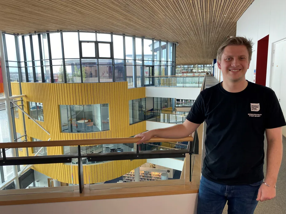 Rhys Driscoll, who is USW’s Partner Development and Outreach Lead for Cyber Security.