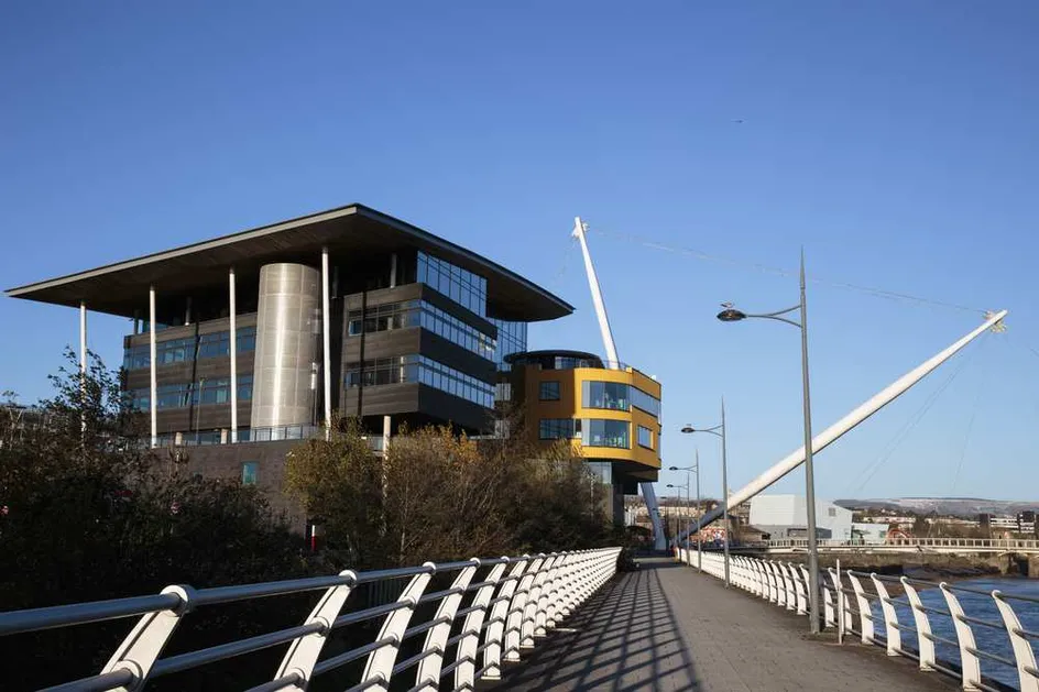 The exterior of Newport Campus.