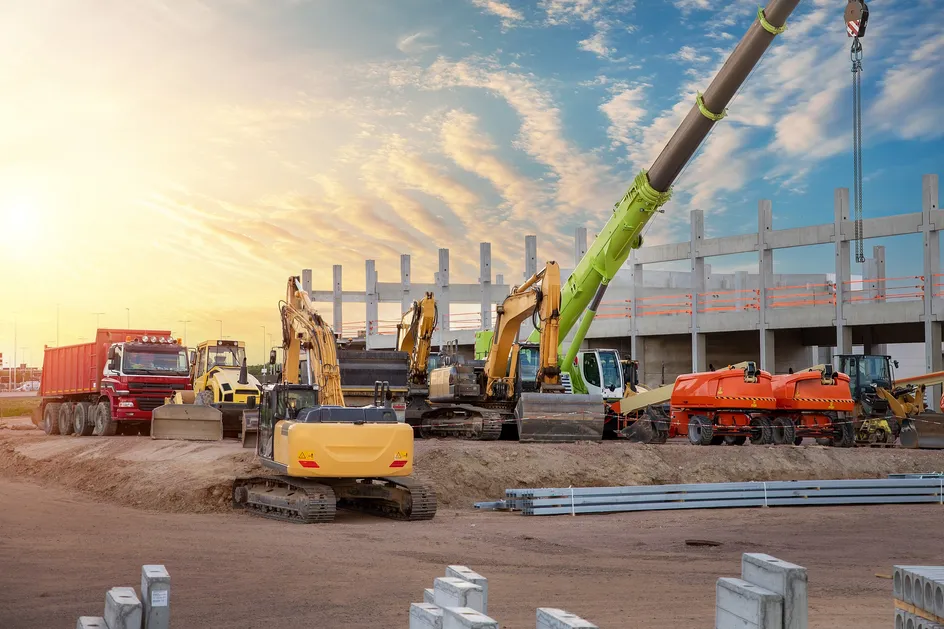 A construction site