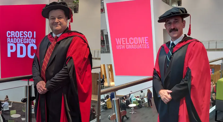 Gareth Williams and John Davies
