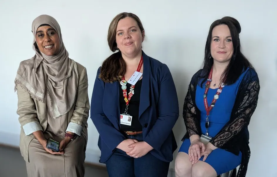 Dr Shehla Kahn, Dr Lauren Thomas a Dr Jayde Howard