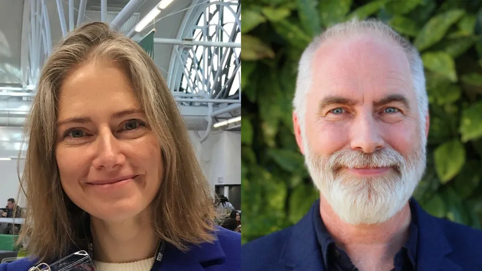 Dr Rob Orford and Professor Jill Stewart