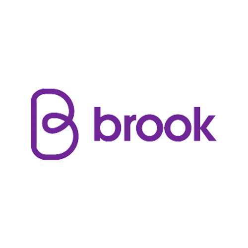 The Brook charity logo.