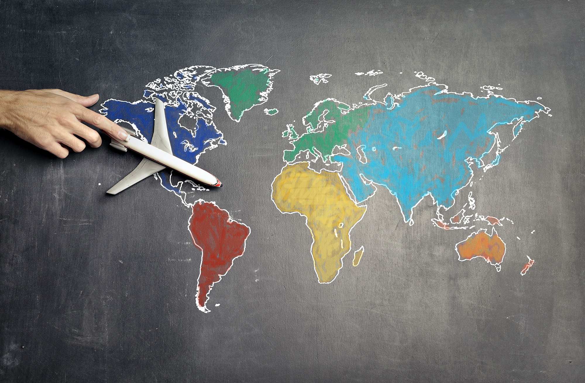 diagram of the world